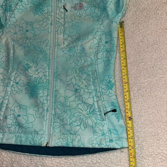 North Face Women’s Apex Bionic Climateblock Jacket Blue Floral XS EUC - Picture 12 of 14